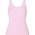 Singlet Rib Jersey Lace, Pink
