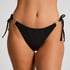 Bahamas High Leg Tanga, Black