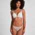 Highleg Thong Prina, White