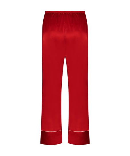 Satin Trousers, Red