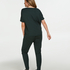 Loose-fitting Pajama Pants, Green