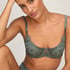 Grace Padded Underwired Bra, Green