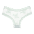 V-shaped Brazilian knickers mesh, Green