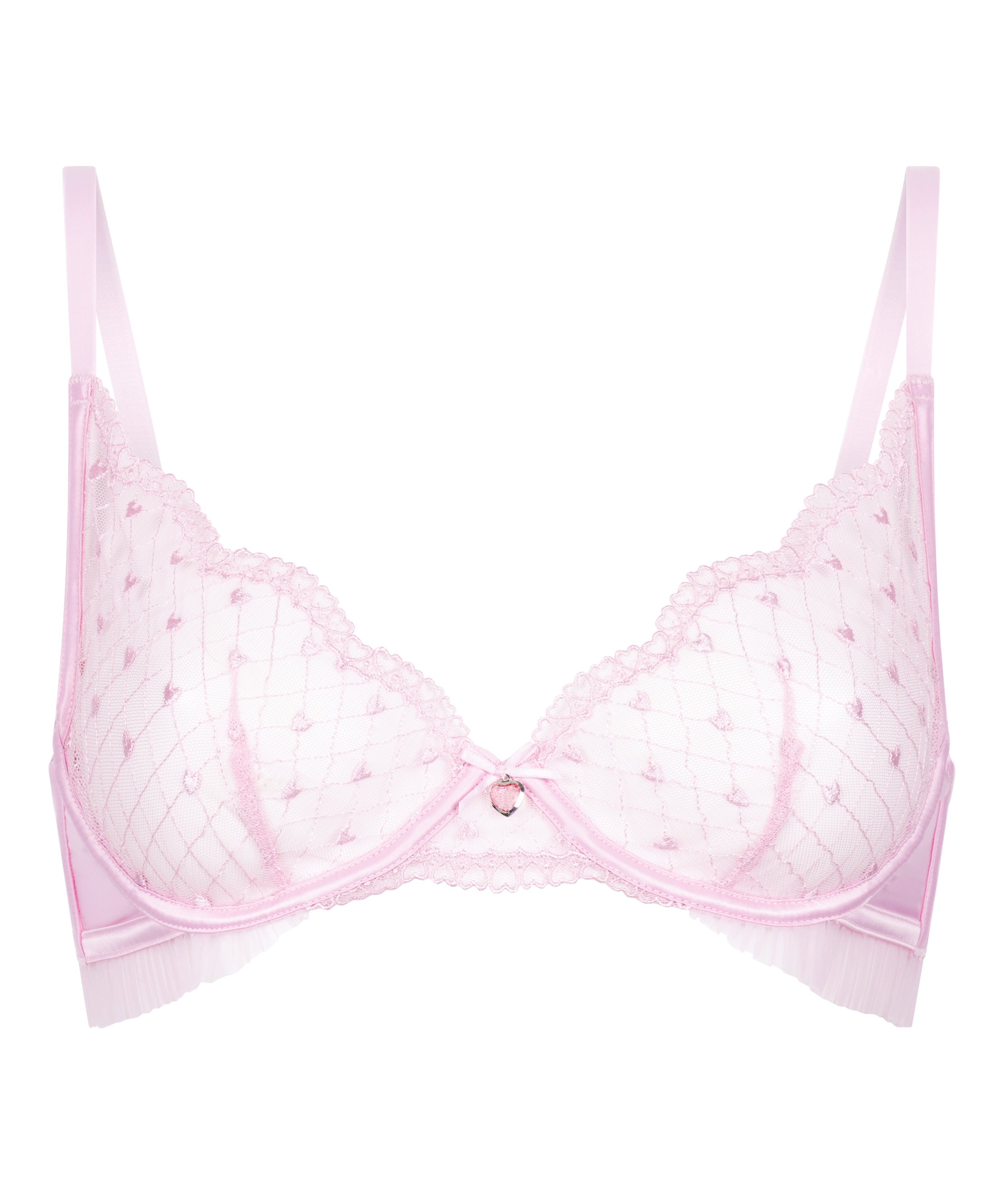 Cordelie Non-Padded Underwired Bra, Pink, main
