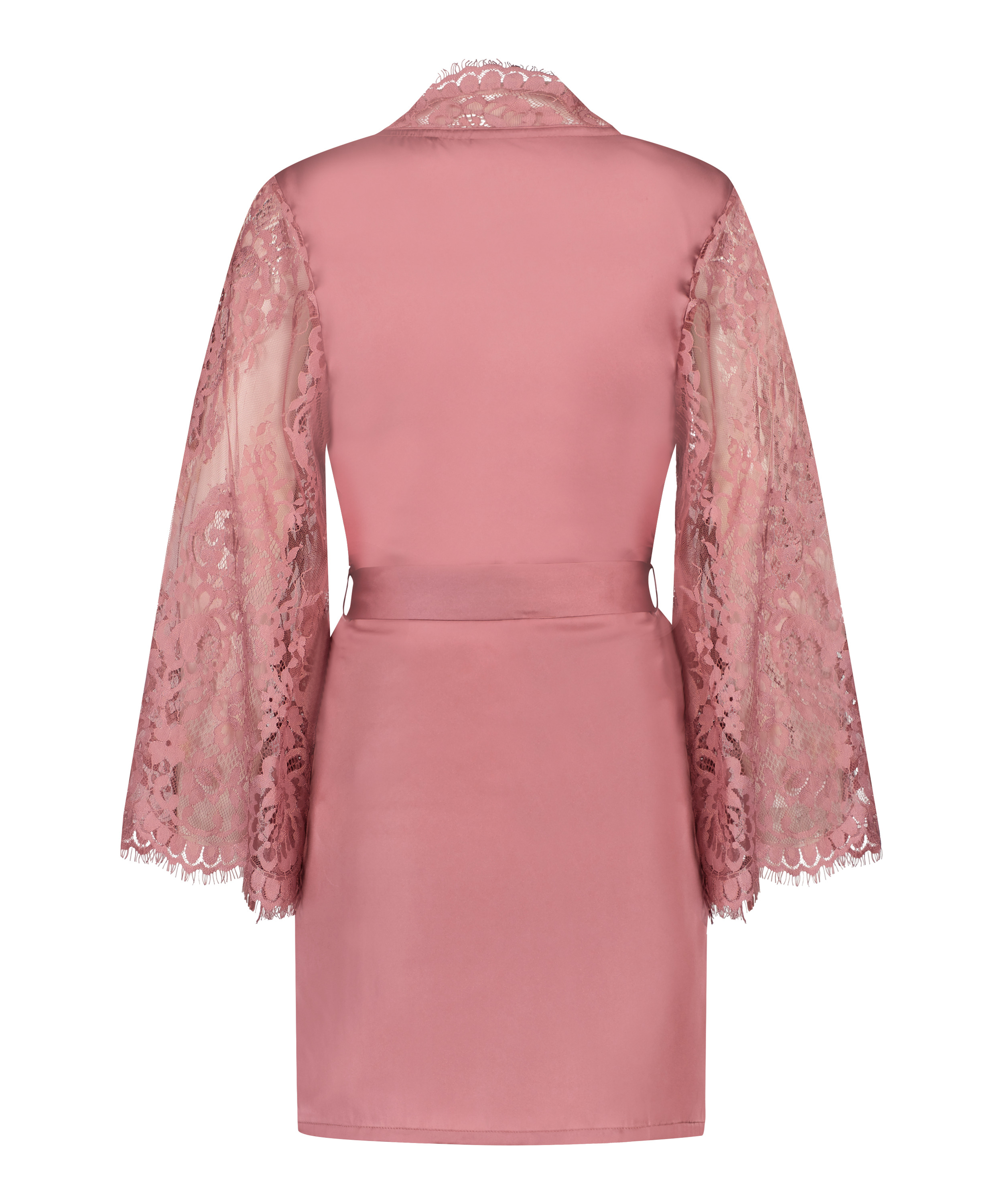 All-Over Lace Kimono, Pink, main