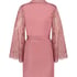 All-Over Lace Kimono, Pink