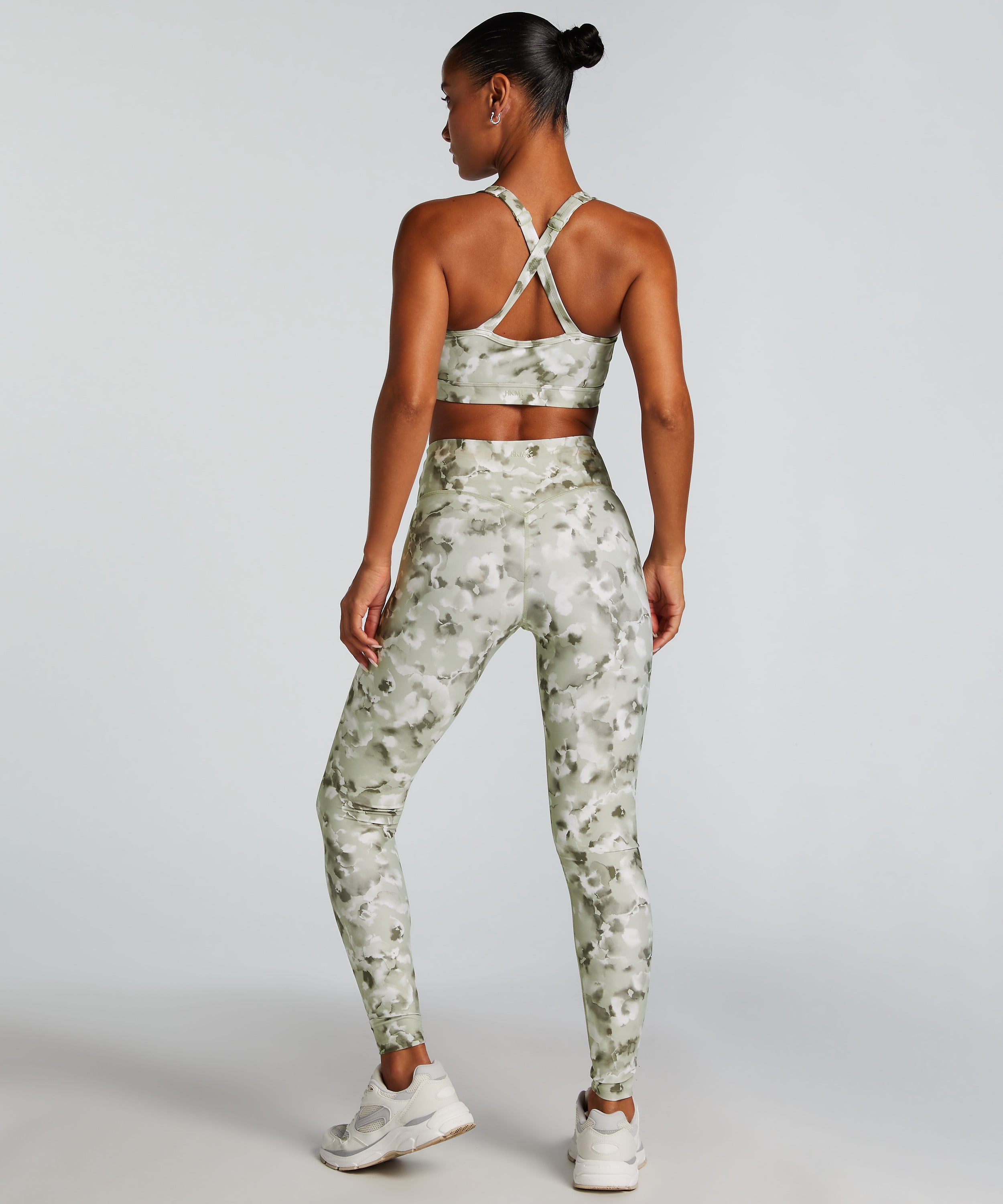HKMX Sports bra The Pro Level 3, Green, main