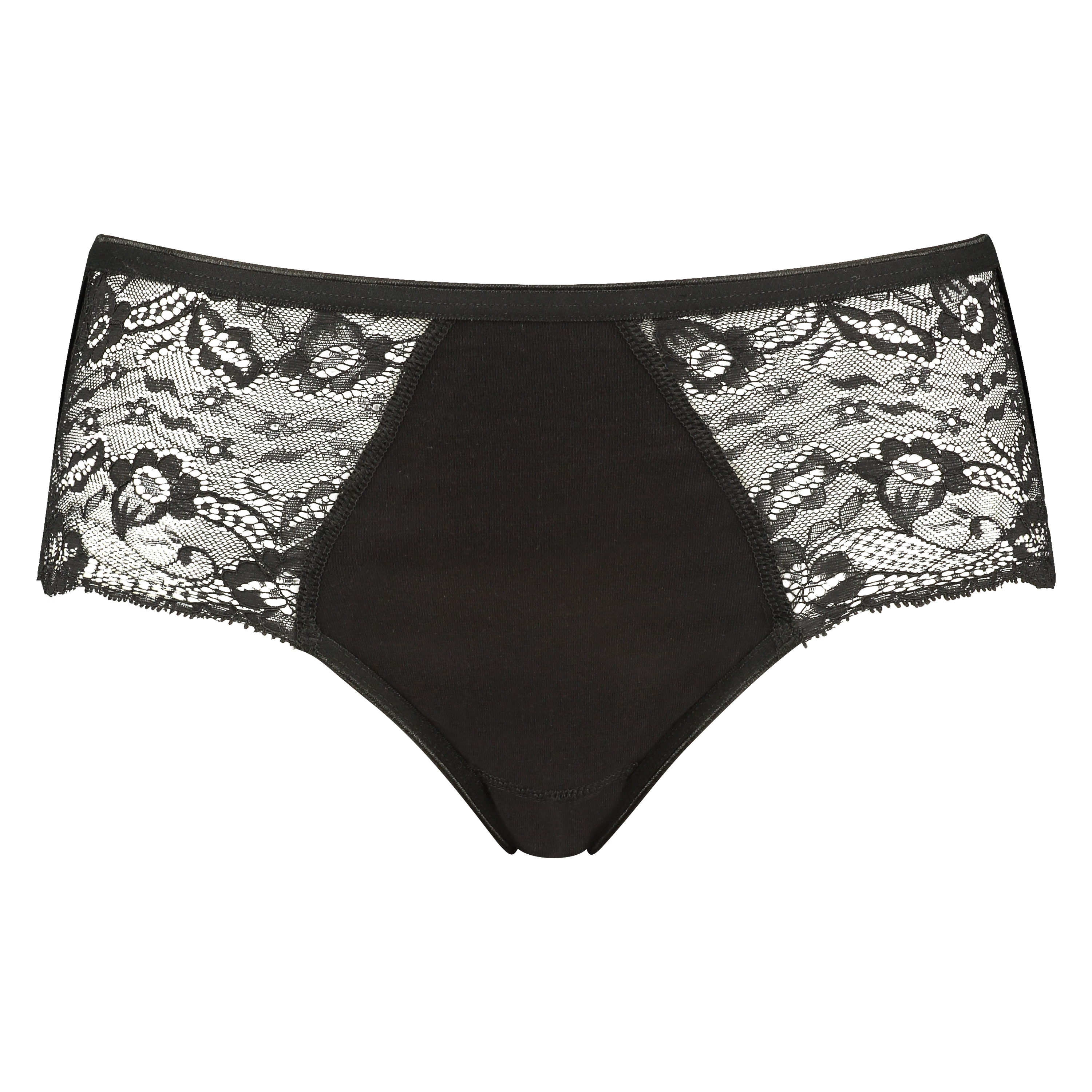 Superslip Lace Midi, Black, main