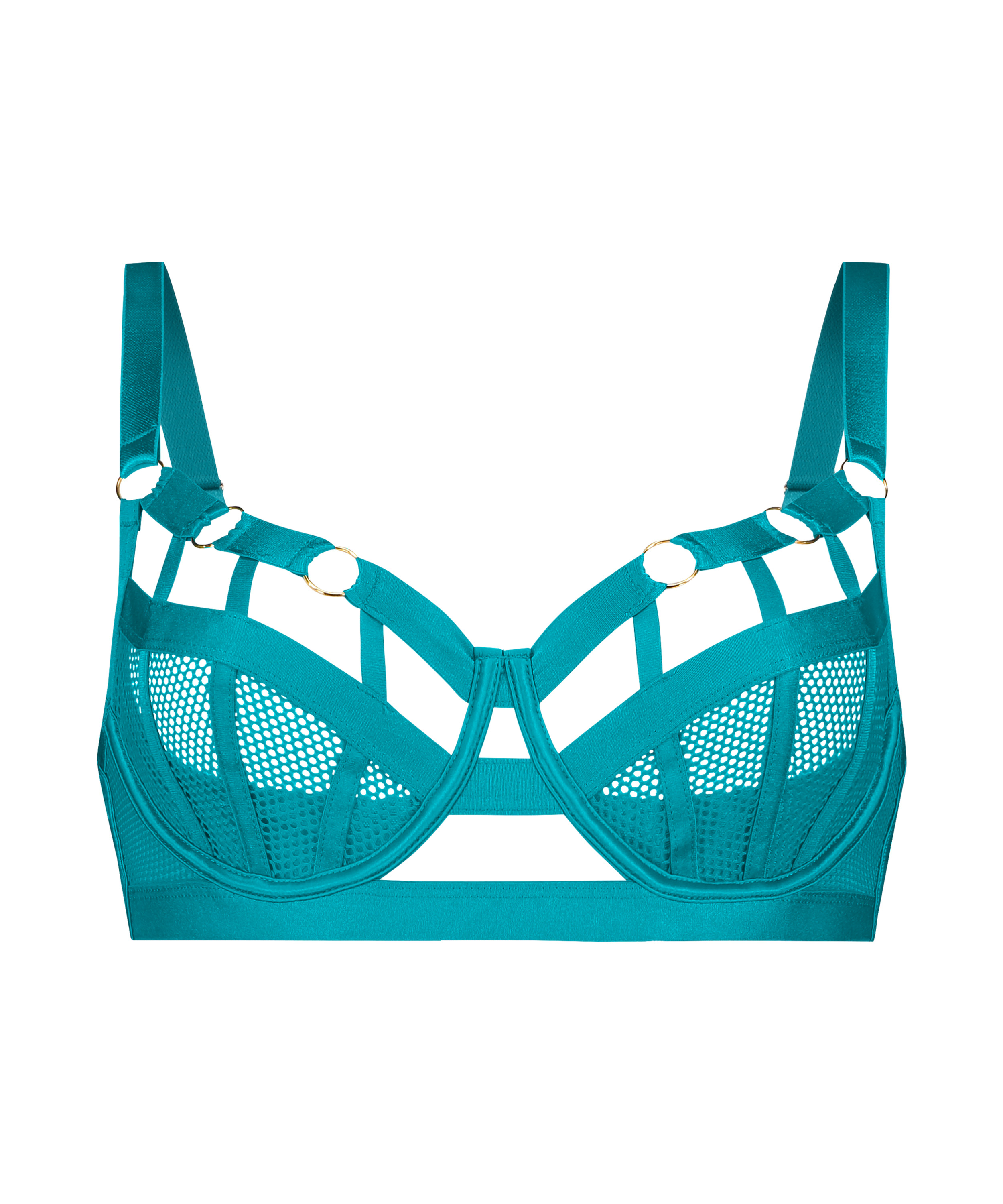 Sting Non-Padded Underwired Bra, Blue, main