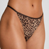 Seamless thong, Brown