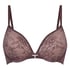 Lea Padded Underwired Push-Up Bra, Purple