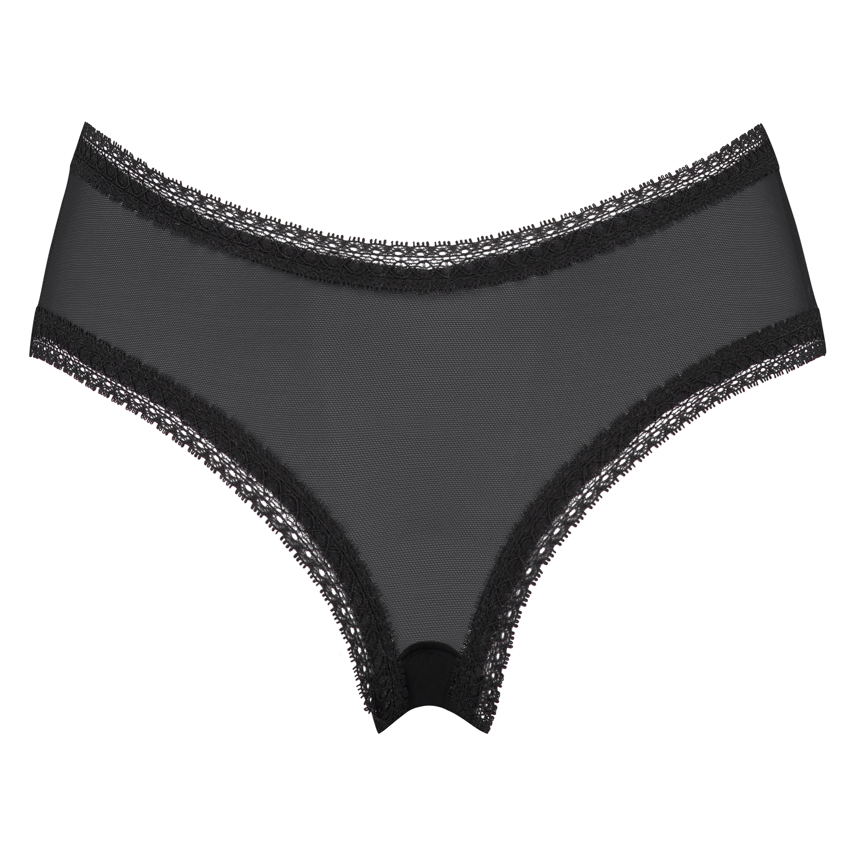 Zabrina V-shape Brazilian knickers, Black, main