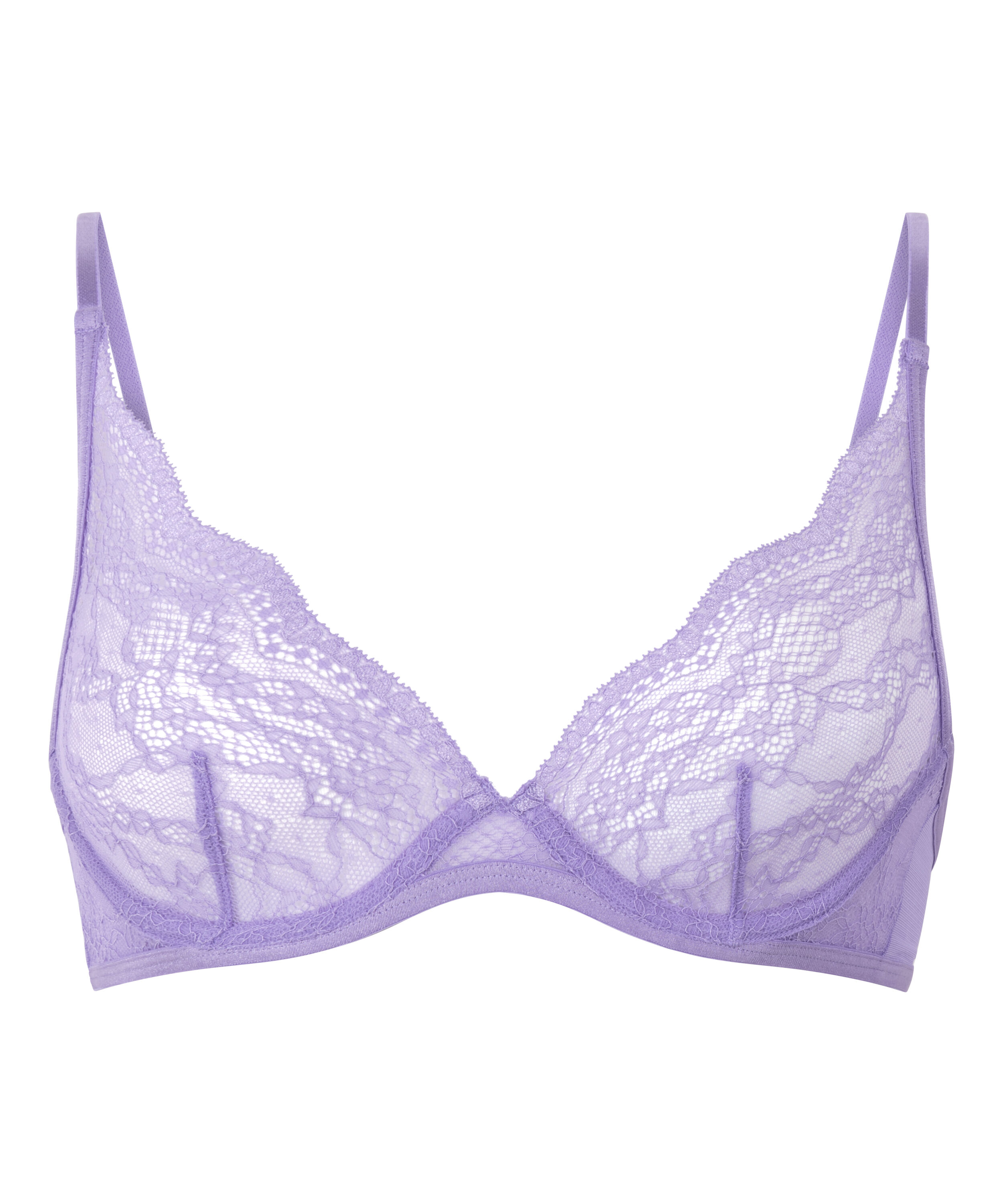 Isabelle Non-Padded Underwired Bra, Purple