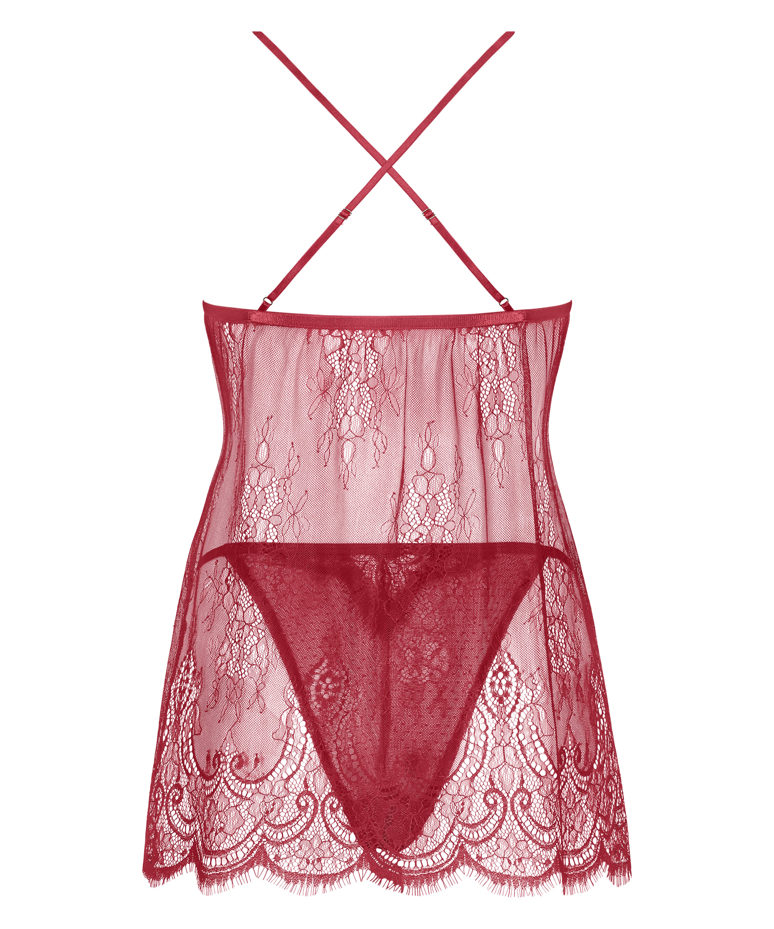 Aldana Babydoll, Red, main
