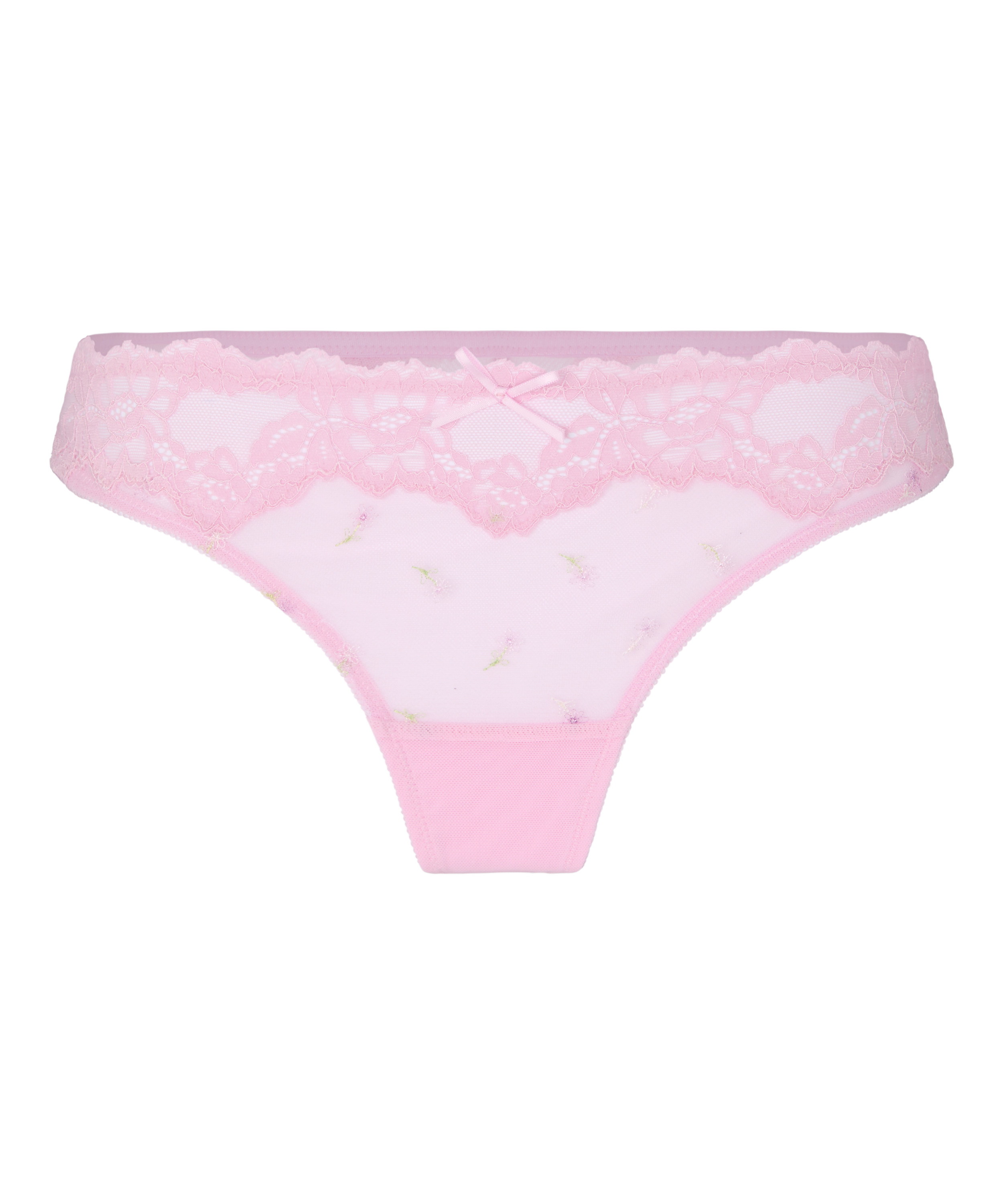Highleg Thong Camellia, Pink, main