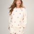 Pyjamaset Fleece, White