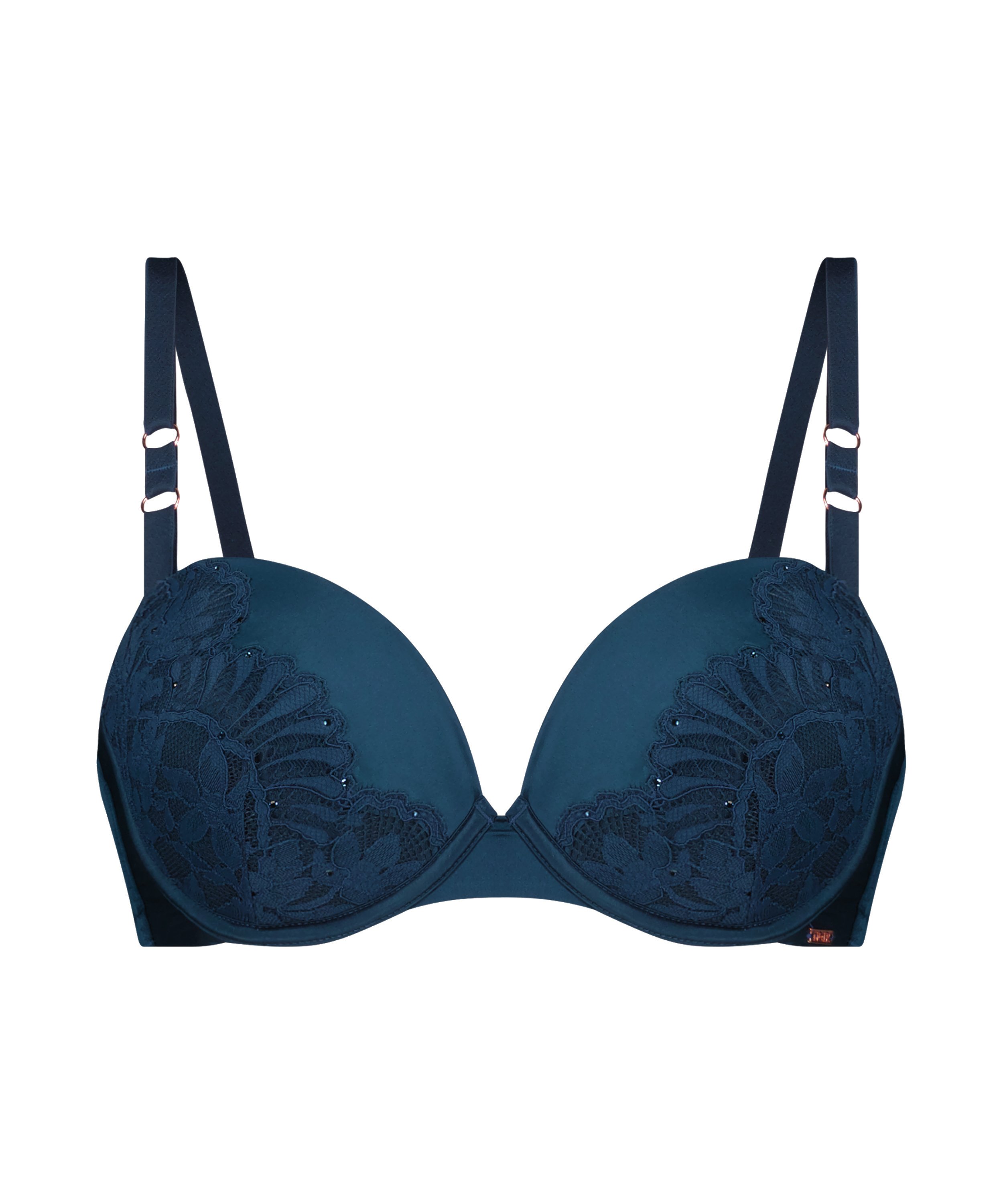 Josien Padded Underwired Bra, Blue, main