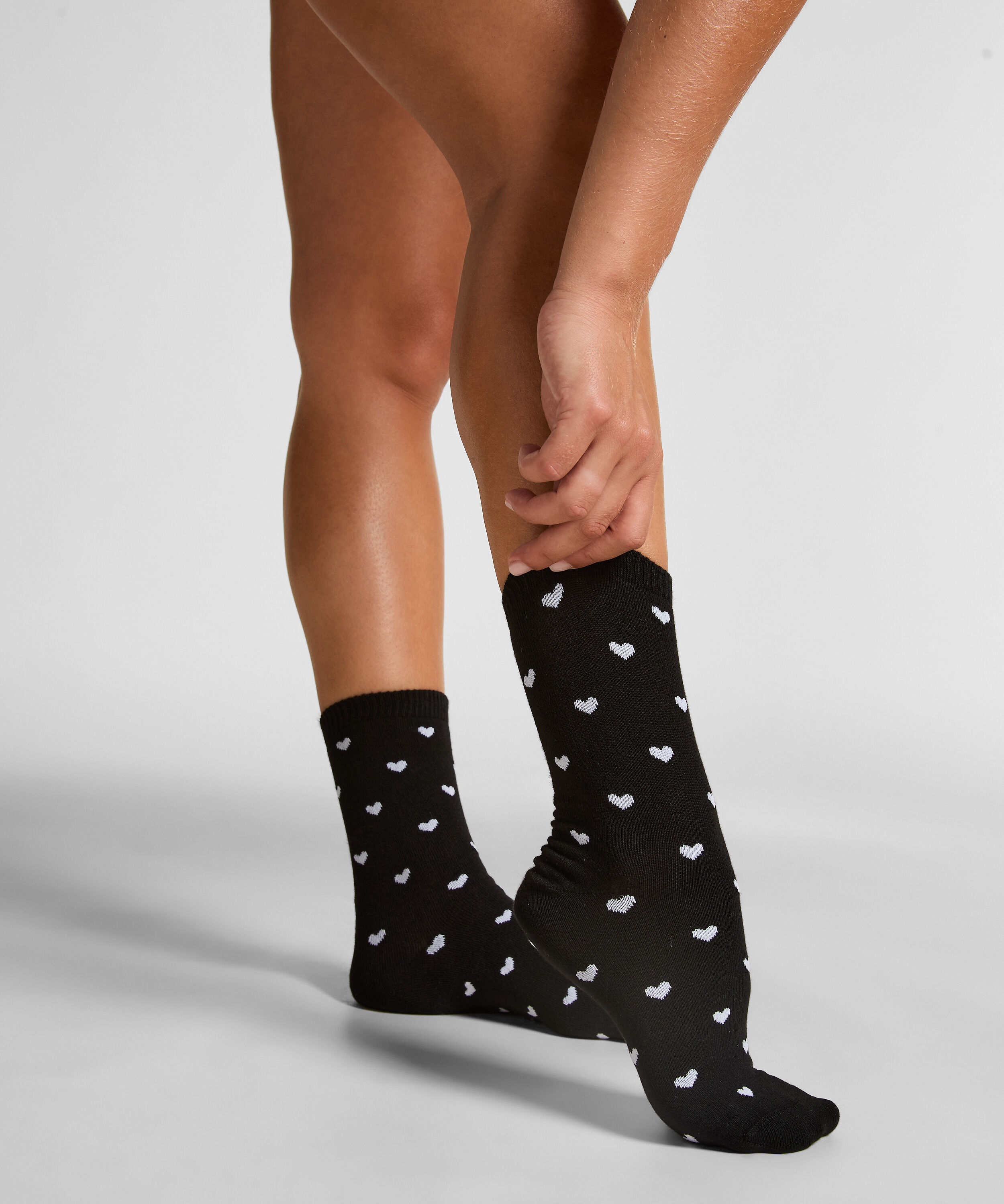 Modal Crew Socks, Black