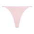 Invisible Stripe Mesh Thong, Pink