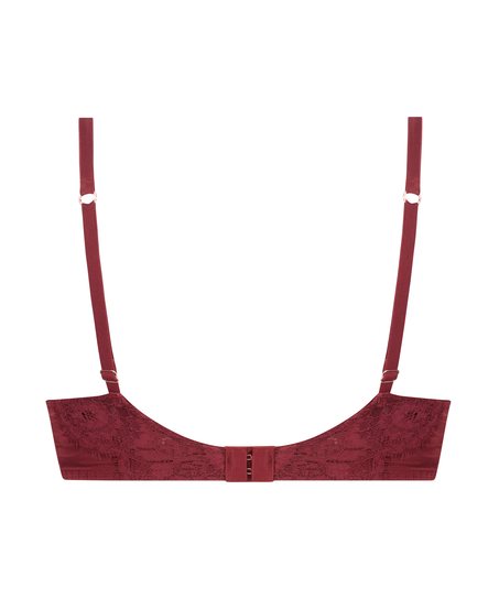 Hannako Padded Underwired Bra, Red