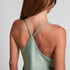 Ayla Satin Cami Top, Green