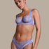 Charlie Non-Padded Underwired Bra, Purple