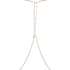 Harness body chain, Yellow