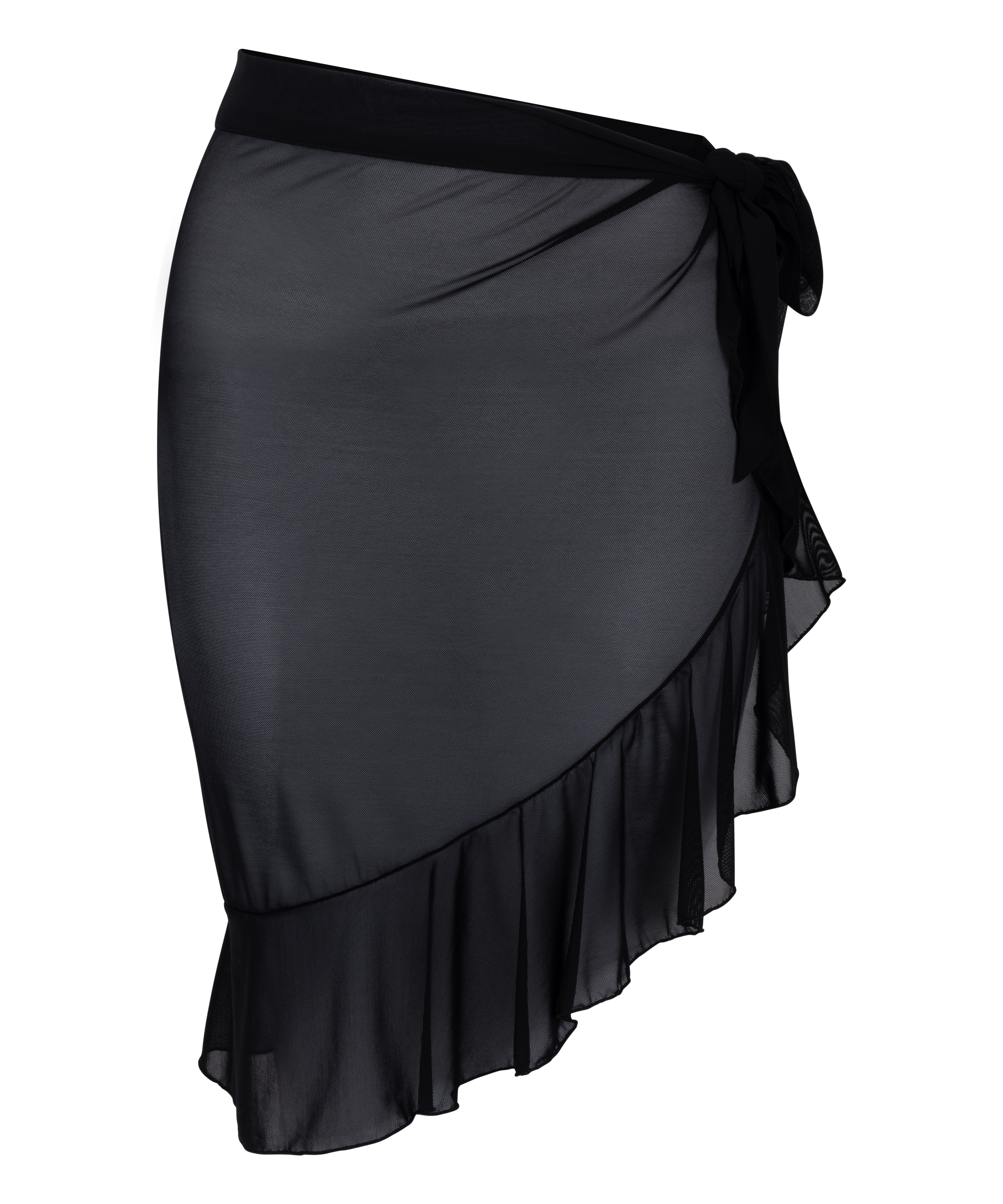 Mesh Pareo, Black, main