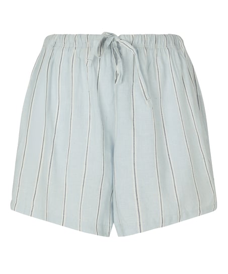 Short Linen, Blue