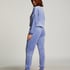 Velours Jogging Pants, Blue