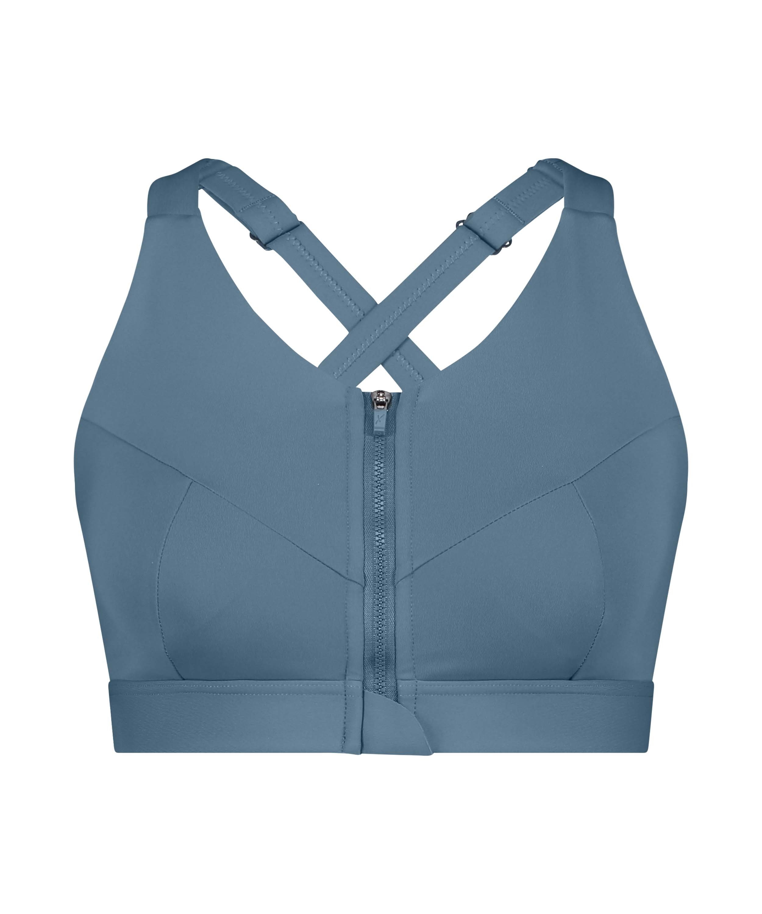 HKMX Sports bra The Pro Level 3, Blue, main