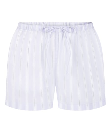 Striped Short Cotton, Purple