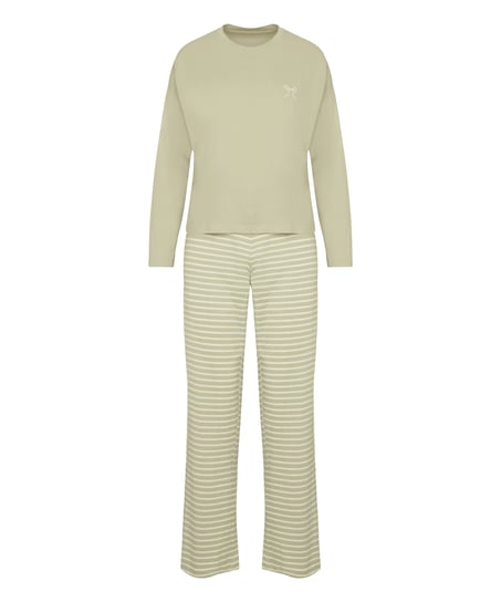 Pyjamaset Cotton , Green