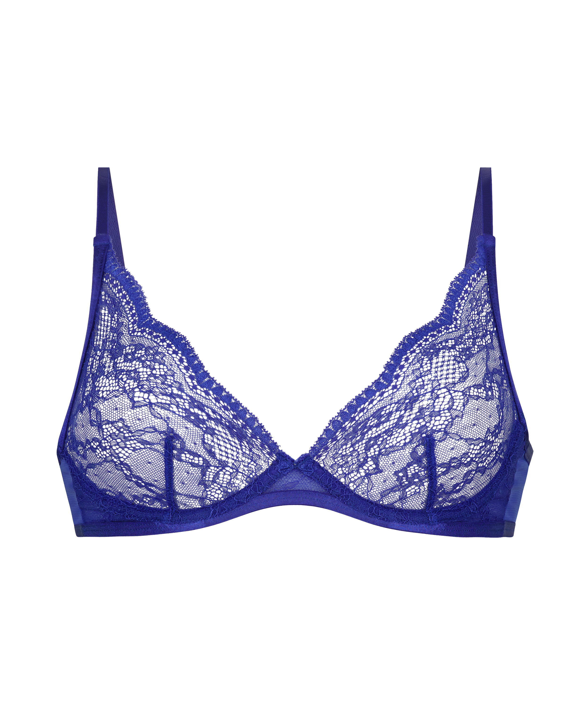 Isabelle Non-Padded Underwired Bra, Blue, main