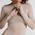 super soft Boatneck shirt with Cashmere, Gray