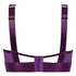 Elsa Padded Underwired Longline Bra, Purple
