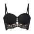 Jamie Padded Underwired Strapless Bra, Black