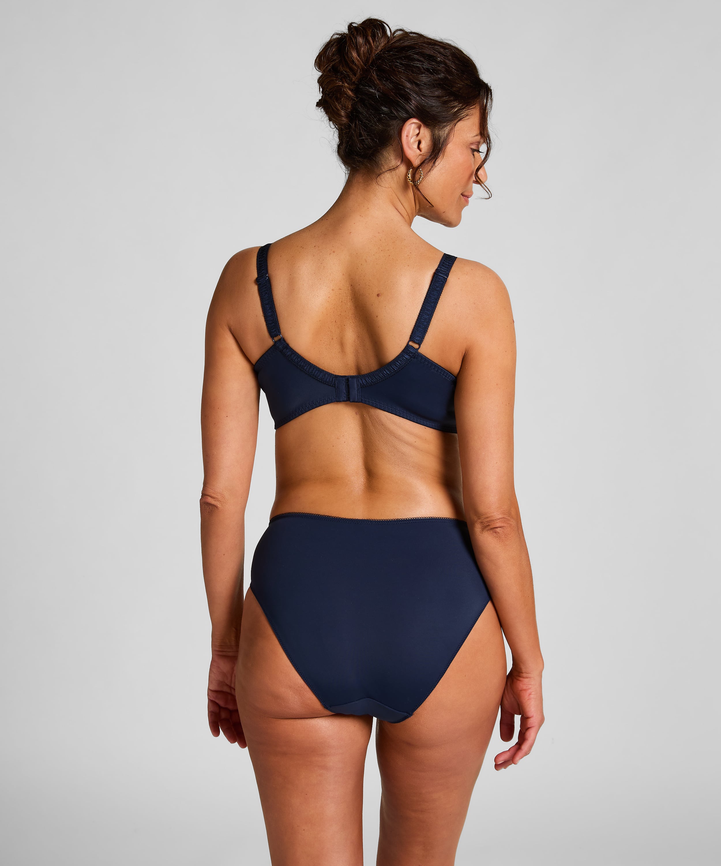 Diva Non-Padded Underwired Bra, Blue, main
