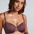 Lea Padded Underwired Bra, Brown