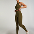 HKMX High Waist Leggings, Green