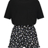 Short Pyjama Set, Black