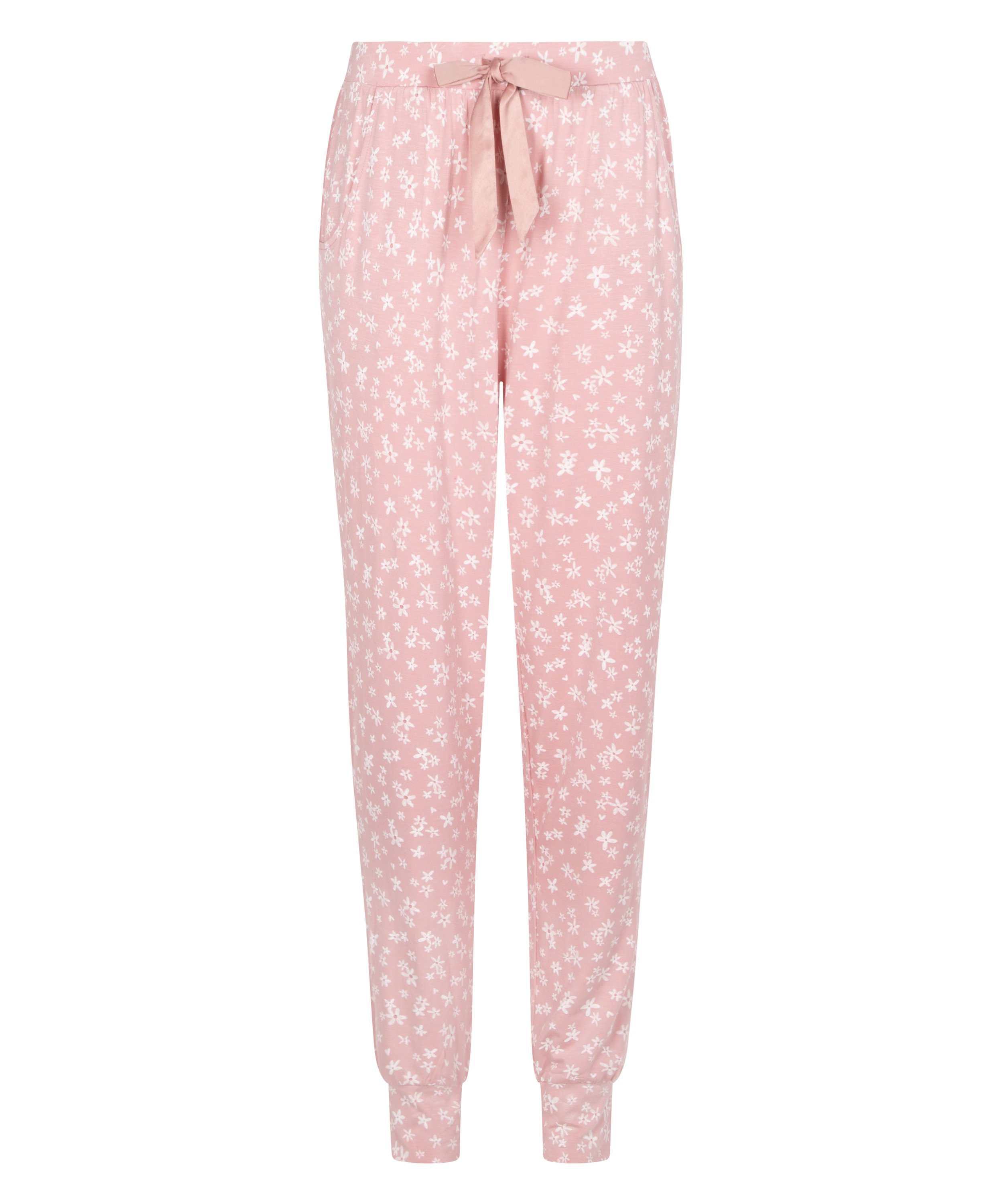 Jersey Pyjama Pants, Pink, main