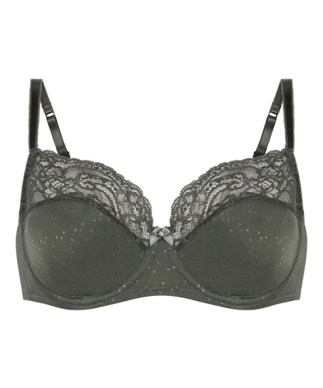 Sophie Non-Padded Underwired Bra, Green