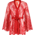 Isabelle Lace Kimono, Red