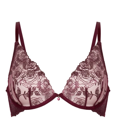 Hollie Non-Padded Underwired Bra, Purple