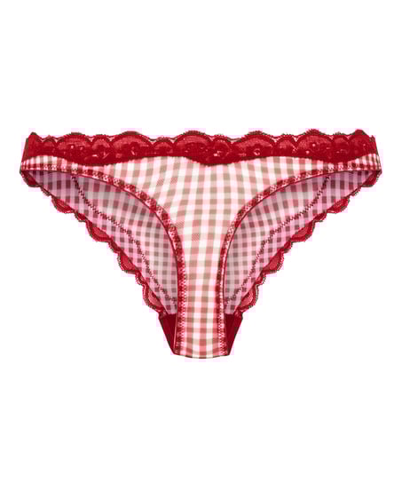 Liz Highleg Thong, Red