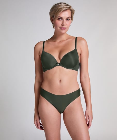 Invisible Lace Back Brazilian, Green
