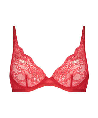 Isabelle Non-Padded Underwired Bra, Red