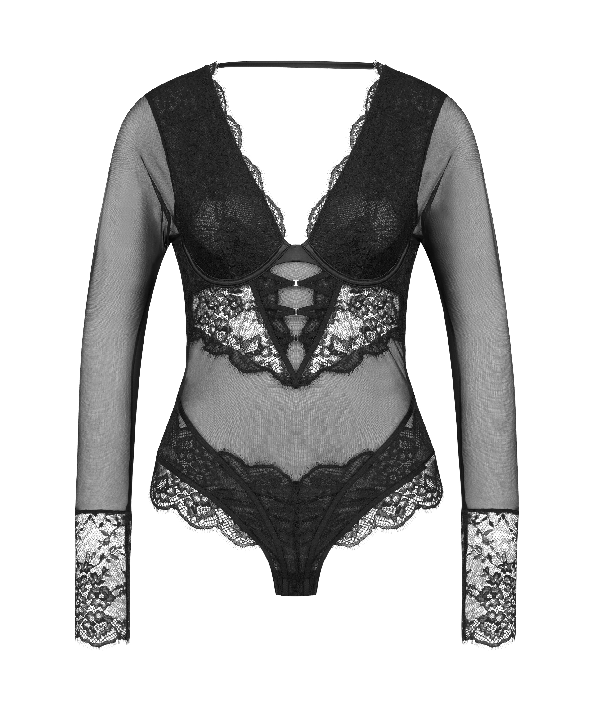 Julia underwired body Lucy Hale, Black, main