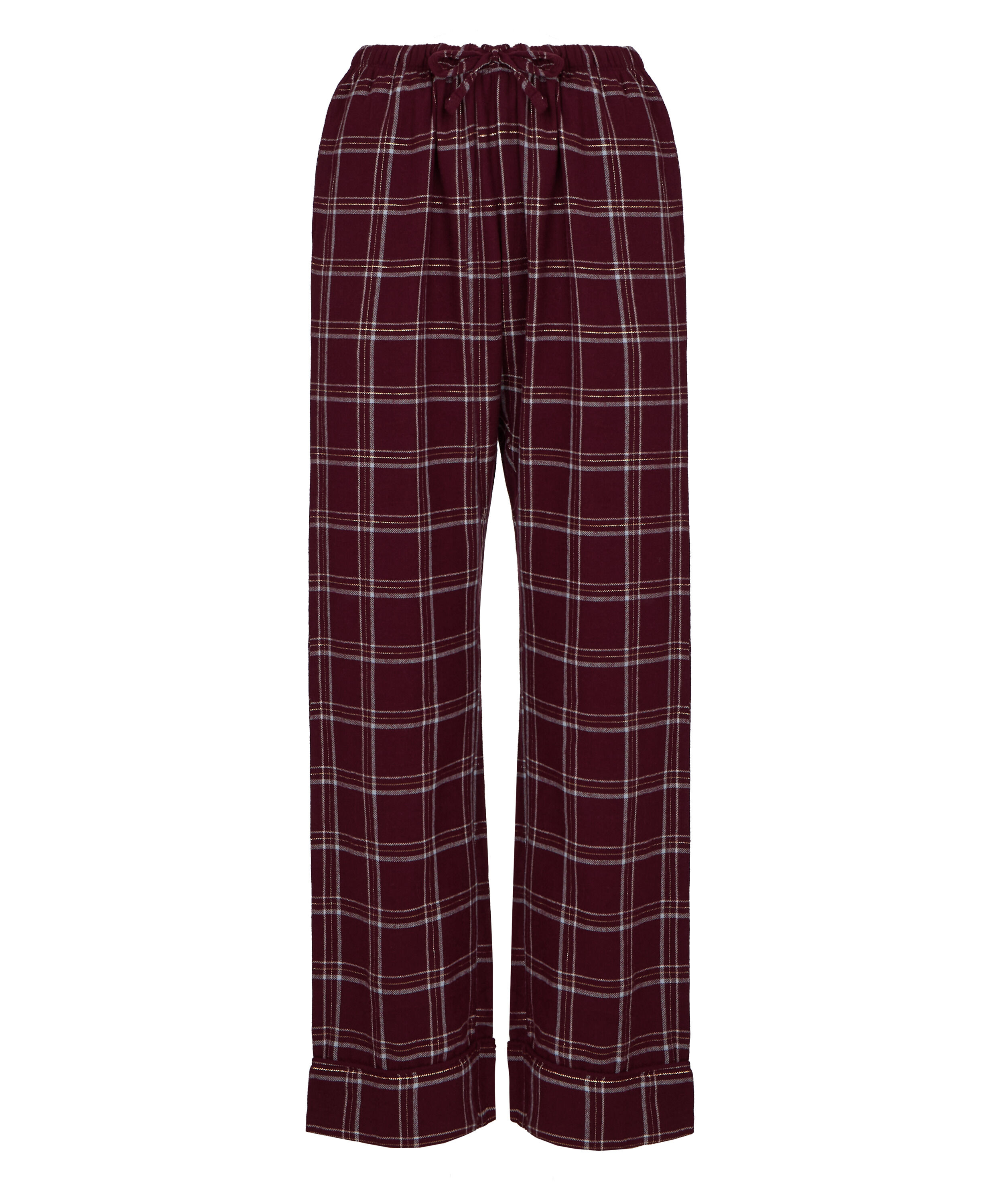 Flannel Pyjama Pants, Purple